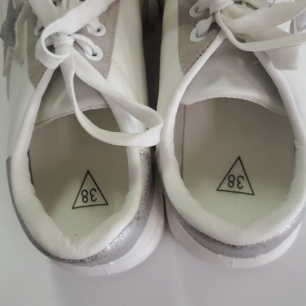 Silver star shoes sz 38